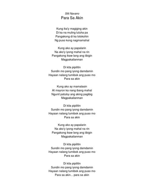 kung ako ay papalarin chords|SITTI NAVARRO .